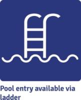 Image: Pool entry available via ladder